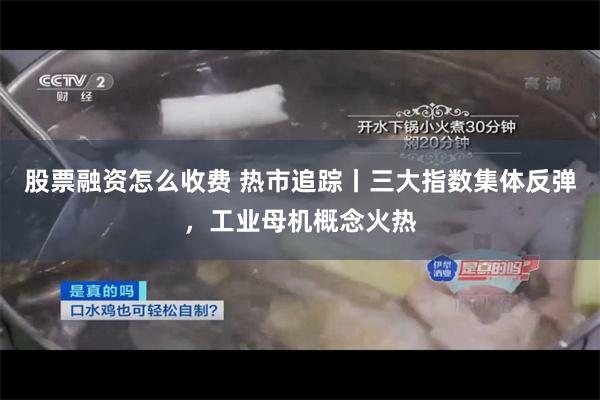 股票融资怎么收费 热市追踪丨三大指数集体反弹，工业母机概念火热