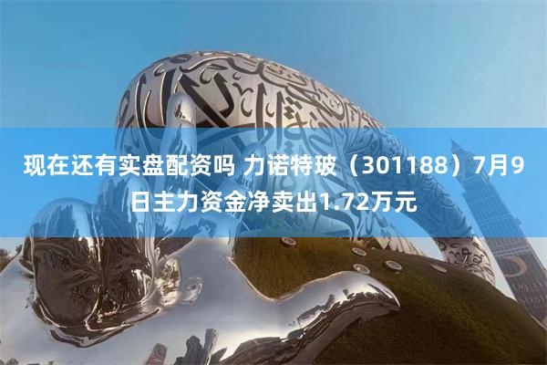 现在还有实盘配资吗 力诺特玻（301188）7月9日主力资金净卖出1.72万元